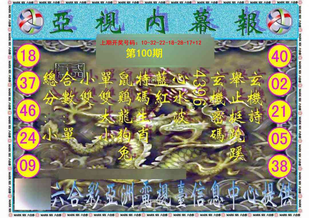 100期亚视内幕报[图]